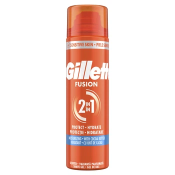Гель для гоління Gillette Fusion Зволоження 200 мл