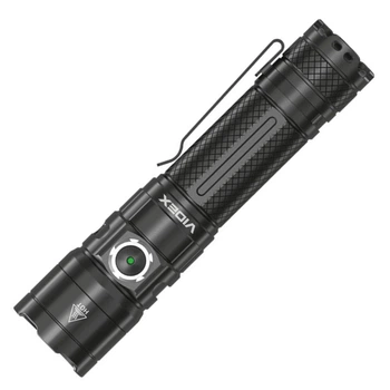 Ліхтар VIDEX VLF-A406 (CREE XHP50.2, 4000 люмен, 5 режимів, 1x21700, USB-C)