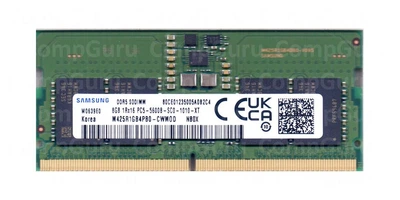 Оперативная память для ноутбука Samsung DDR5 8GB 5600MHz SO-DIMM 1Rx16 PC5-5600B (M425R1GB4PB0-CWMOD)