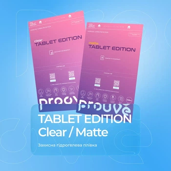 Захисна гідрогелева плівка Proove Hydrogel Screen Protection TABLET EDITION Matte
