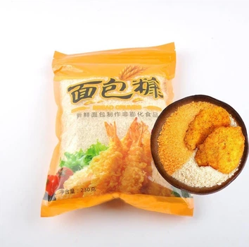 Панірувальні сухарі Chuzhou Panko Bread Crumbs 230 г, білі