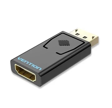 Адаптер Vention HBKB0 DisplayPort Male – HDMI Female, 1080p 60 Гц, черный