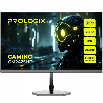Монитор Prologix Gaming 23.8" gm2425hf ips Black 240Hz