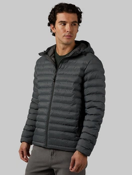Куртка демисезонная с капюшоном мужская 32 Degrees M6031(Dark Shadow) 2XL Графитовая (198384153471)