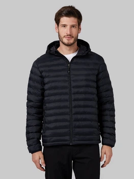 Куртка демисезонная с капюшоном мужская 32 Degrees M6031(Black) 2XL Черная (198384153273)