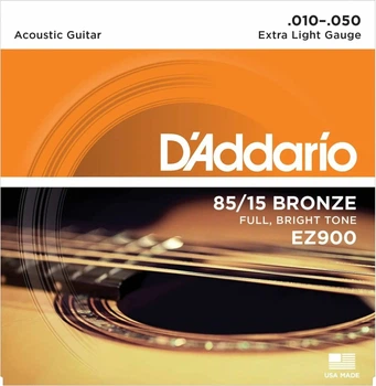 Struny do gitar akustycznych D'Addario EZ900 Bronze 85/15 Extra Light (19954123079)