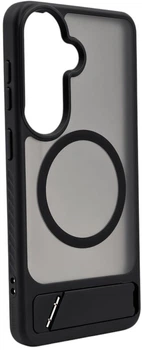Чохол для смартфона Samsung Galaxy S26 Evelatus Rubber Coated MagSafe With Stand Case Black (EVESAMS26RCMWSB)