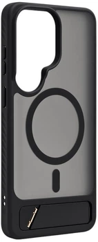 Чохол для смартфона Samsung Galaxy S26 Ultra Evelatus Rubber Coated MagSafe With Stand Case Black (EVESAMS26URCMWSB)
