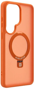 Чохол для смартфона Samsung Galaxy S26 Ultra Evelatus Shield Case With MagSafe & Stand Matte Ring Orange (EVESAMS26USCMSMRO)