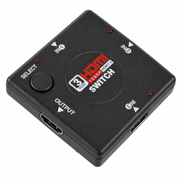 HDMI розгалужувач світч Stone 1x3 HDMI 1080P спліттер (ST-SH002)