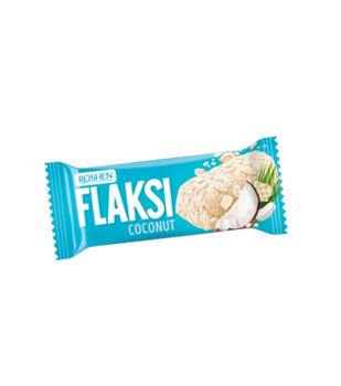 Цукерки з вафельними пластівцями Flaksi Кокос 0.5кг