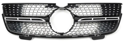 Передняя решетка радиатора Diamond для Mercedes GL сlass X164 2006-2009 гг
