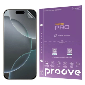 Захисна 3D гідрогелева плівка Proove PRO для Apple iPhone 16 PRO MAX, матова на екран