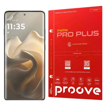Захисна 3D гідрогелева плівка Proove PRO PLUS для Motorola Edge 60 PRO, матова на екран