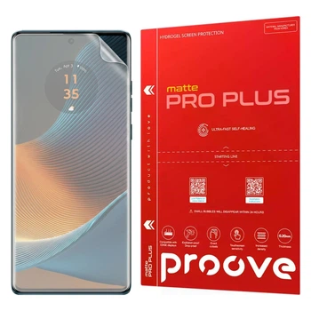 Захисна 3D гідрогелева плівка Proove PRO PLUS для Motorola Edge 50 Fusion, матова на екран