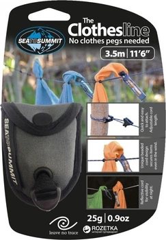 Lina turystyczna Sea To Summit Clothesline na pranie 3.5 m (9327868008698)