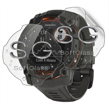 Бронеплівка Garmin Instinct 3 50mm (2шт на Екран) SoftGlass
