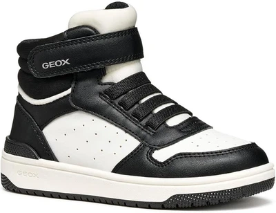 Високі демі кросівки Geox J Washiba, 37 євро, Black White