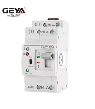 Автоматичний ввід резерву (АВР) GEYA G2R-63 2P 63А 220В, ATS, перемикач мережа-генератор