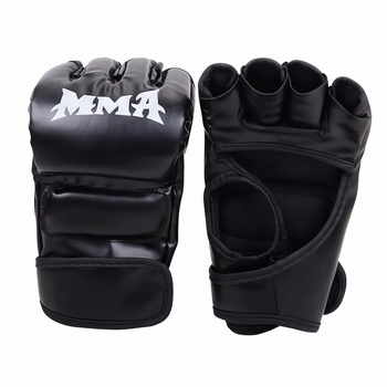 Рукавички MMA для змішаних єдиноборств та боксу, рукавички для спарингів відкриті пальці