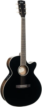Электроакустическая гитара Cort Exotic-SFX Ash (Black Gloss)
