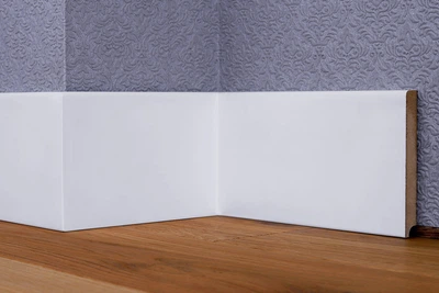 Плинтус МДФ 100×12×2500 Белый (ПФ-10)