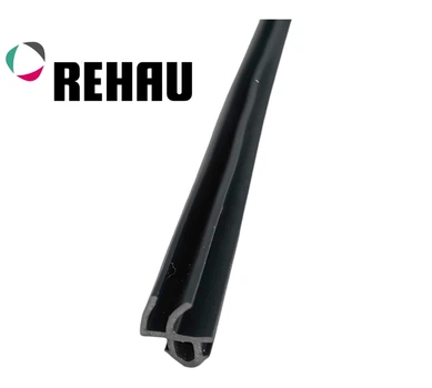 Ущільнювач притвора STOMIL Sanok REHAU (стулковий) 1 м Чорний (S-1388_reh_1)