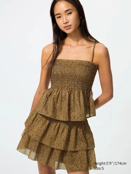 Костюм жіночий Uniqlo 136468144 L Коричневий (1162750190)