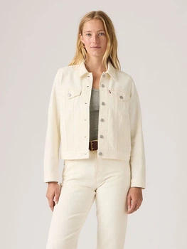 Джинсовая куртка женская Levi`s 983579887 M Молочная (1162774816)