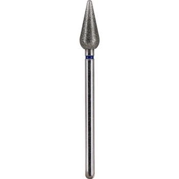 Алмазна фреза(бор) груша гостра синя 5x12mm