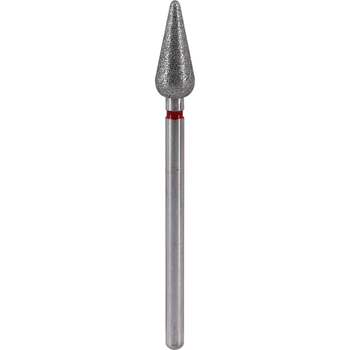 Алмазна фреза(бор) куля гостра червона 1,8x4,2mm