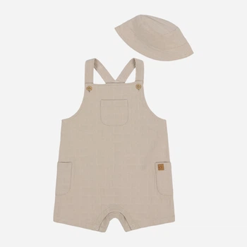 Детский летний комплект (песочник + панамка) Calvin Klein 963526267 68 см Бежевый (1159854149)