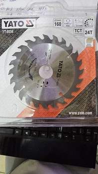 Диск по дереву Yato 160х2.8х2мм 24зубці YT-6056
