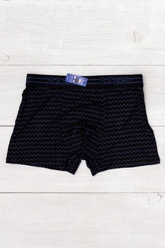 Чоловічі труси боксери з широкою гумкою NoBrand XL Чорний (p-21013-253811)