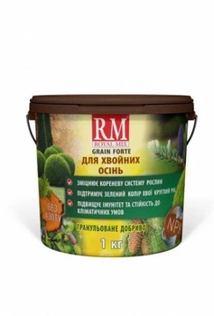 Осіннє мінеральне добриво для хвойних 0-18-20 Royal Mix для без азоту