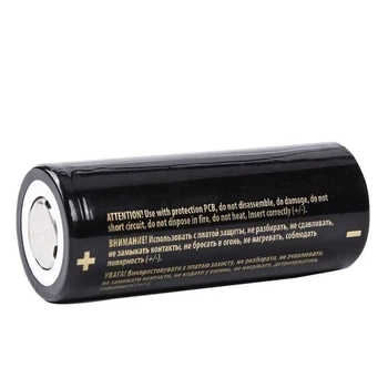 Акумулятор 26650 Sofirn 5000 mAh Li-Ion 10A 3.7V (19303-hbr)