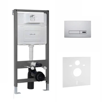 Інсталяція для унітазу сенсорна Volle Master Evo Sensor 4 в 1 хром (2220.010301)