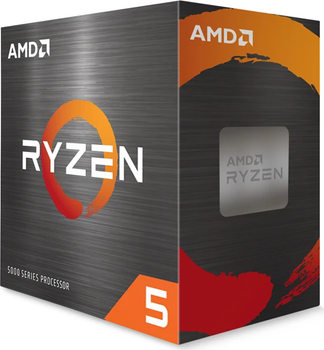 Процесор AMD sAM4 Ryzen 5 5500F 6C/12T, 3.5-4.4GHz, 65Вт Box (AMD Wraith Stealth cooler)