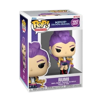 Колекційна фігурка вінілова Funko Pop K-Pop Demon Hunters Румі різнокольорова