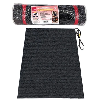Греющий коврик 100Вт 55х105 3м шнур/изм. черный ECO HOT LINE Eltis Electric