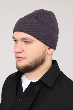 Чоловіча шапка CASKONA синій One Size ЦБ-00285533