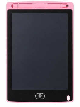 Детский графический LCD планшет доска для рисования и записей 10" + стилус розовый (50300102233)