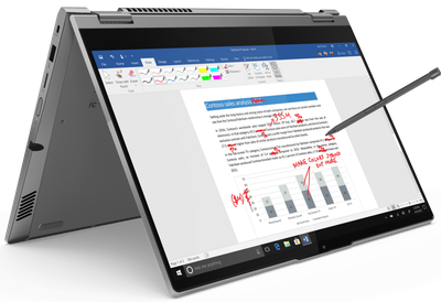 Сенсорний ноутбук 14" Lenovo ThinkBook 14s Yoga ITL Intel Core i5-1135G7 RAM 8GB SSD 256GB Windows 11 Алюмінієвий корпус (UKR) (102389045)