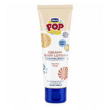 Лосьон для тела с экстрактом ванили Chicco Pop Vanilla Wrap, от 6 лет, 150 мл (12377.00)