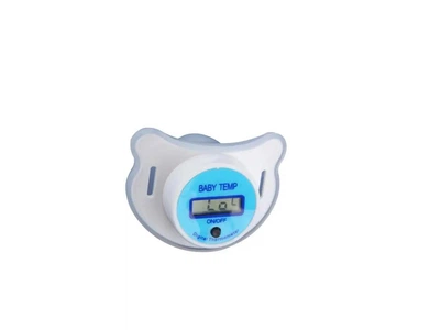 Электронная соска термометр Baby temp Kiddy Blue