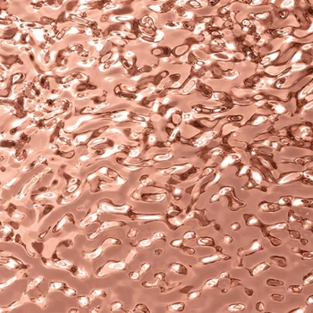 Самоклеющееся металлизированное покрытие для стен и потолка METTALICA Rose Gold