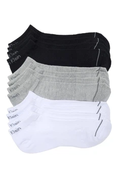 Носки Calvin Klein one size Чёрный-Серый-Белый (158297)