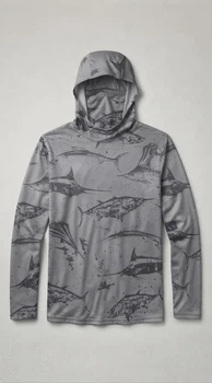 Рыбацкая футболка Rubar с защитой от солнца Hoodie х Mask UV50+ XL
