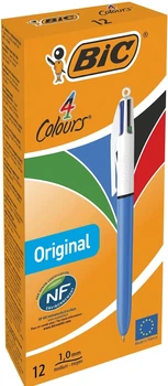 Набор шариковых ручек BIC 4 Colours Original 12 шт (3086123233829)
