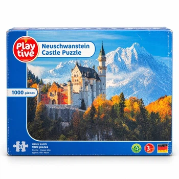 Пазл Playtive Neuschwanstein Castle Puzzle «Замок Нойшванштайн», 1000 элементов, 68 × 48 см